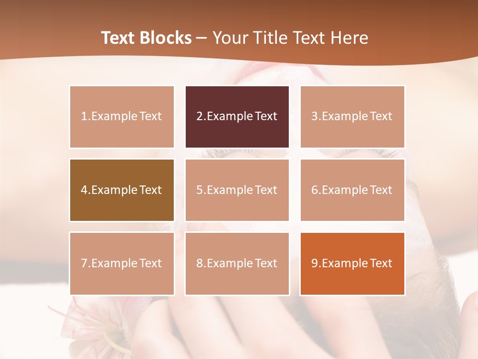 Lifestyle Lying Relax PowerPoint Template