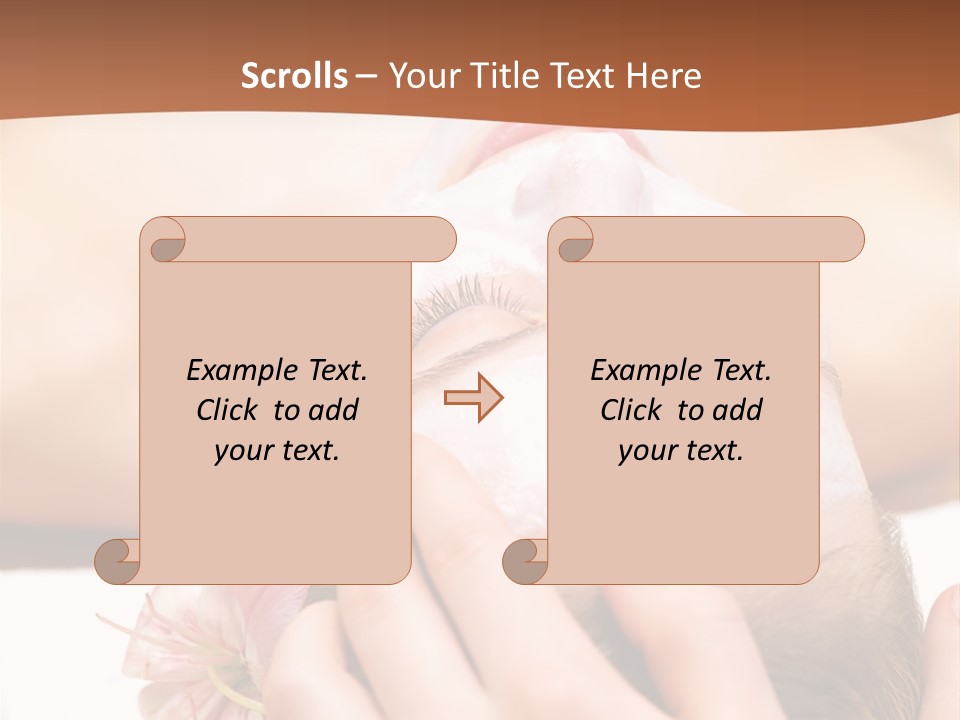 Lifestyle Lying Relax PowerPoint Template
