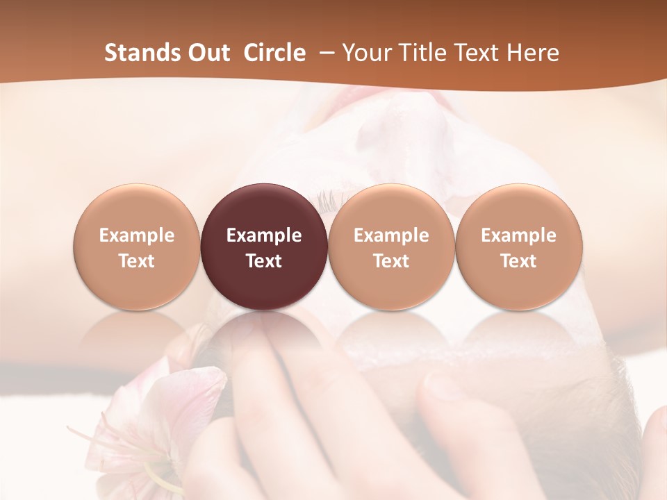 Lifestyle Lying Relax PowerPoint Template