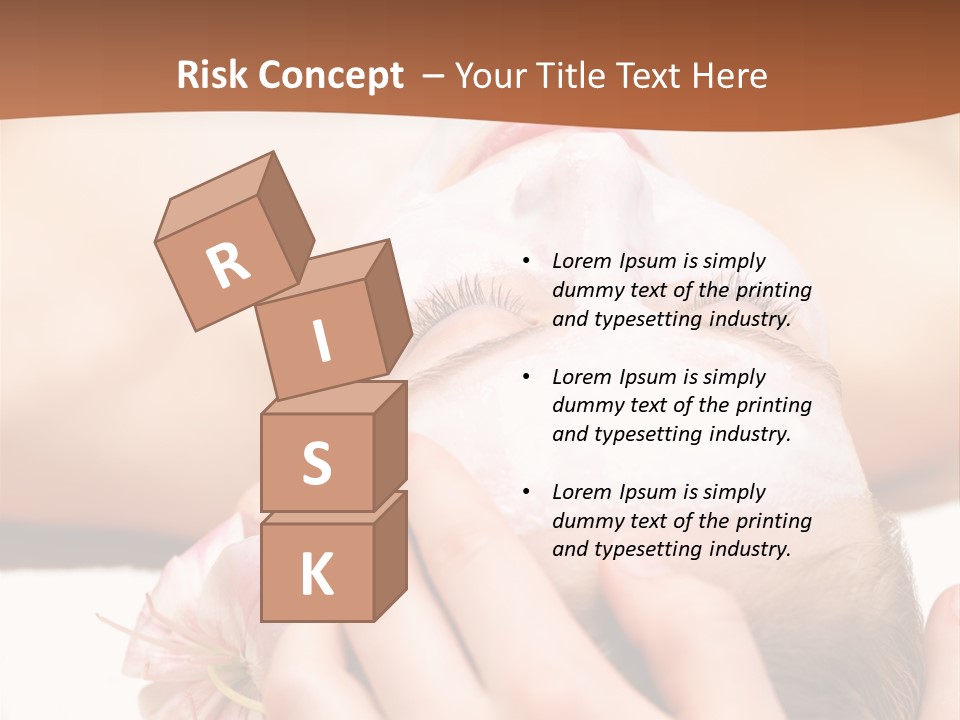 Lifestyle Lying Relax PowerPoint Template