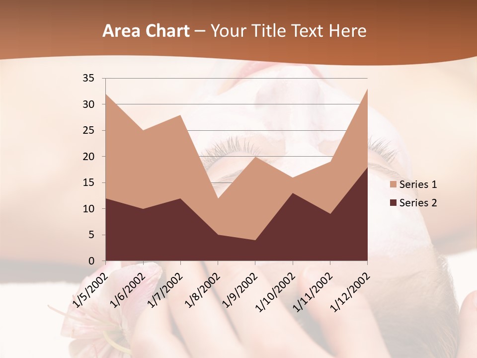Lifestyle Lying Relax PowerPoint Template