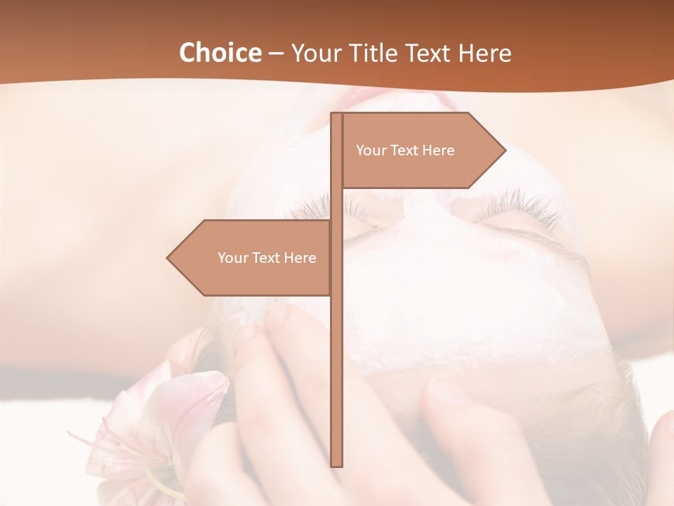 Lifestyle Lying Relax PowerPoint Template