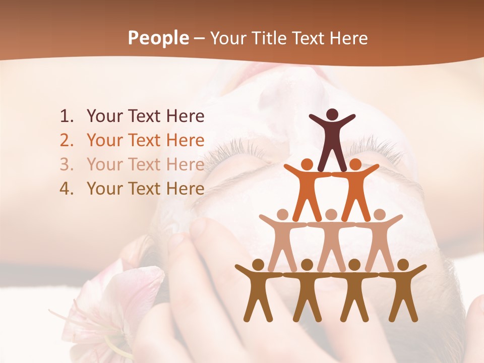 Lifestyle Lying Relax PowerPoint Template