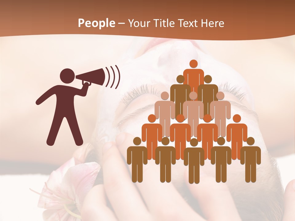 Lifestyle Lying Relax PowerPoint Template