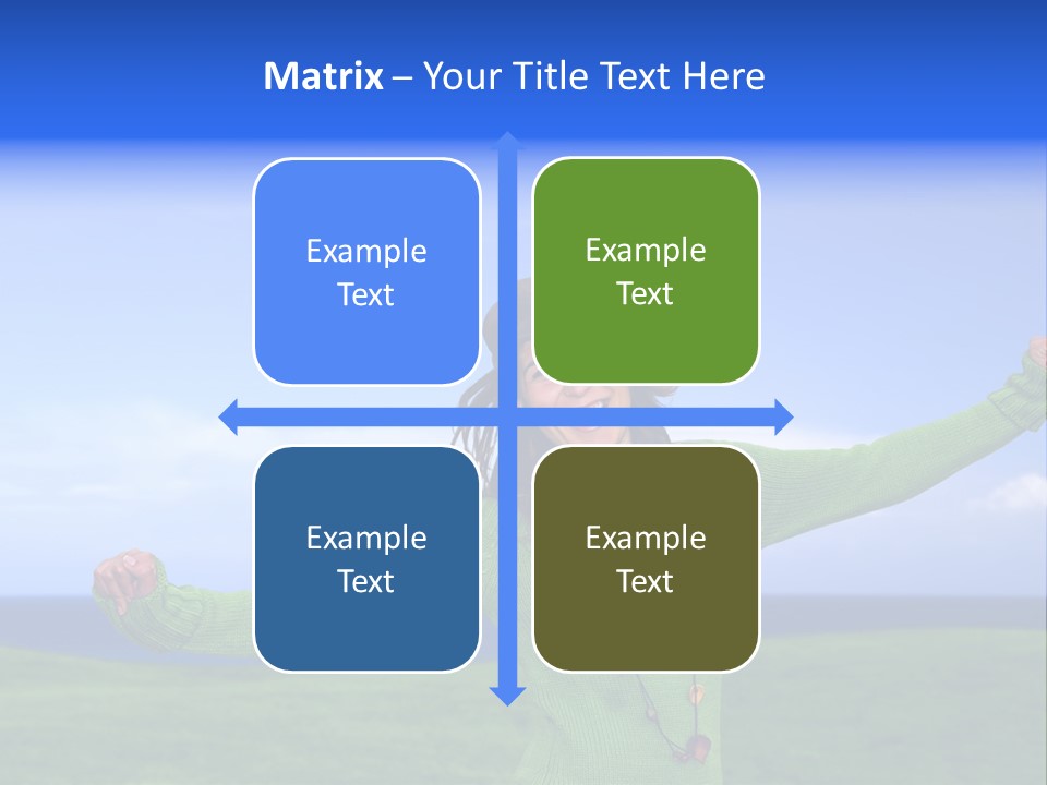 Cloth Colour Face PowerPoint Template