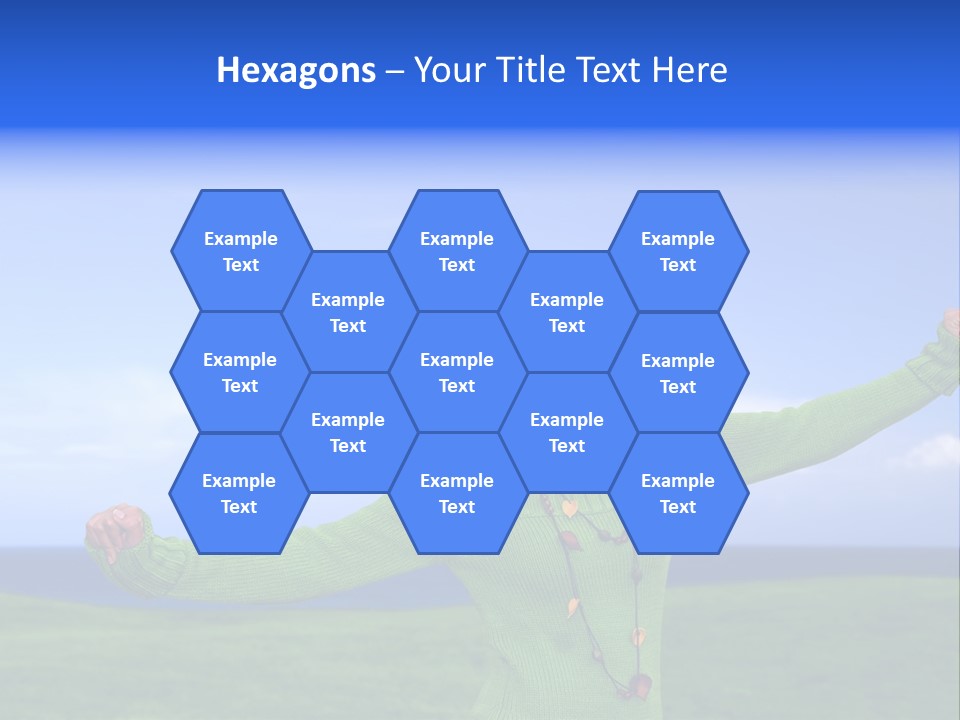 Cloth Colour Face PowerPoint Template