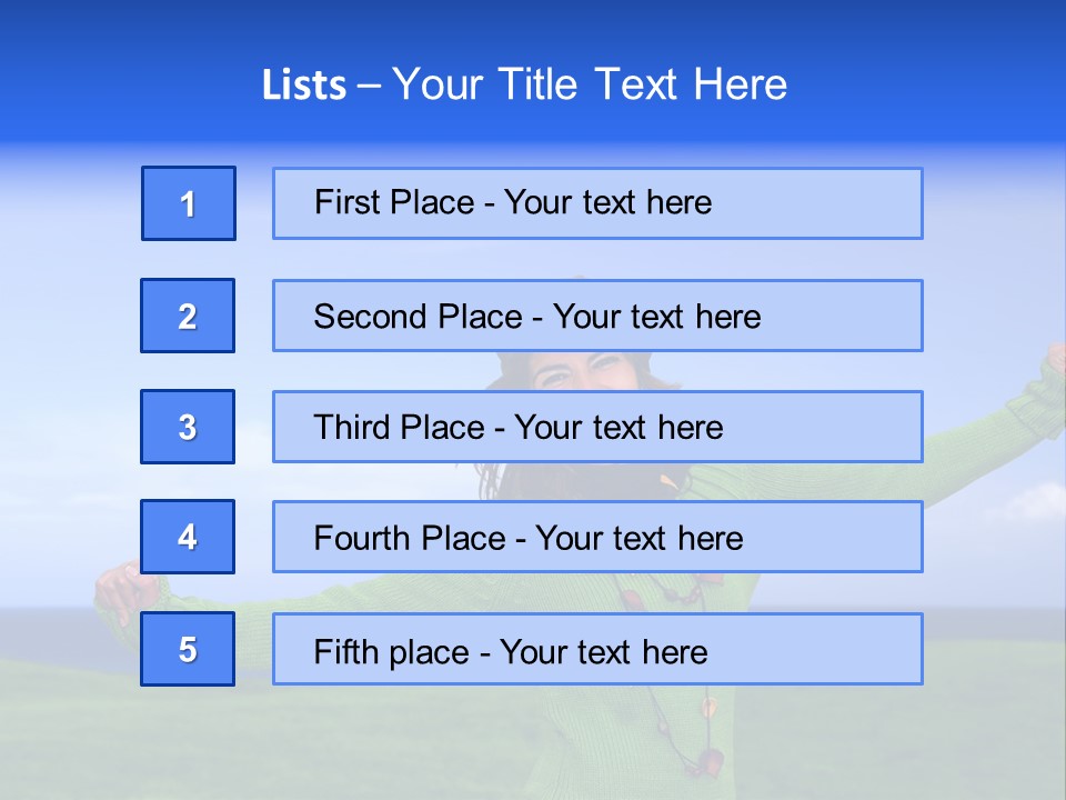 Cloth Colour Face PowerPoint Template