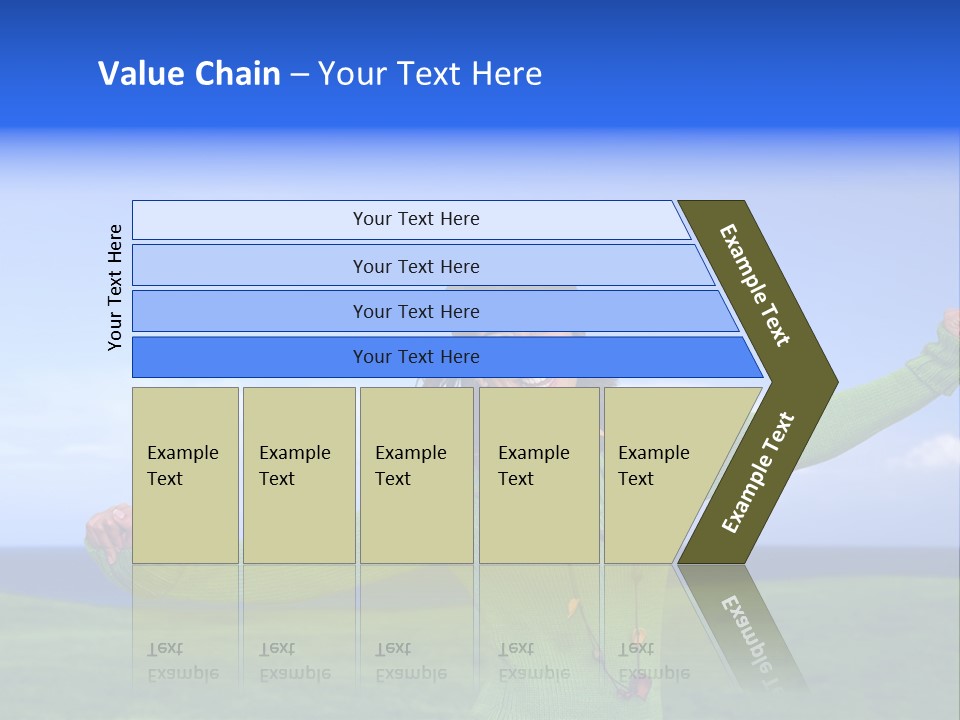 Cloth Colour Face PowerPoint Template