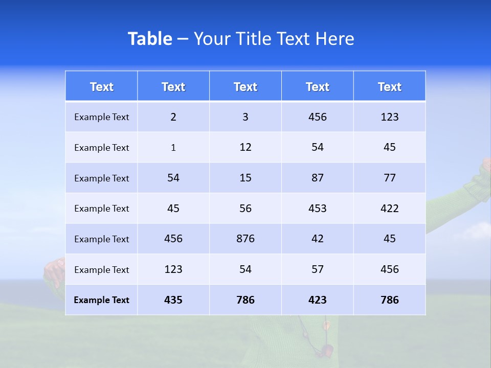 Cloth Colour Face PowerPoint Template