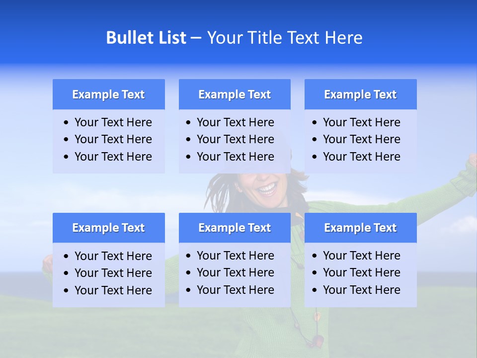 Cloth Colour Face PowerPoint Template