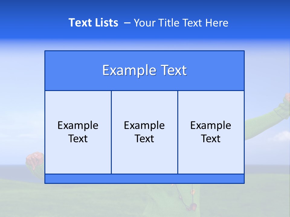 Cloth Colour Face PowerPoint Template