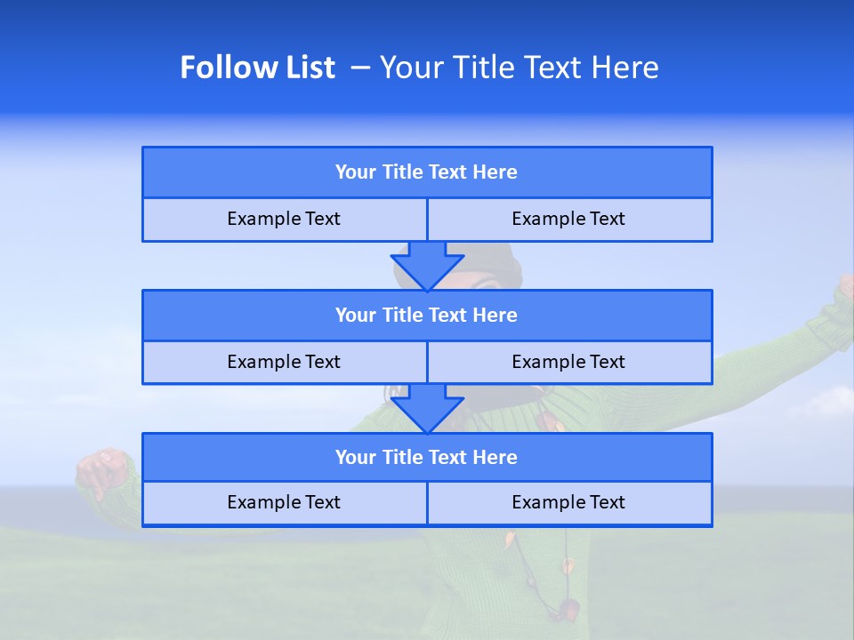 Cloth Colour Face PowerPoint Template