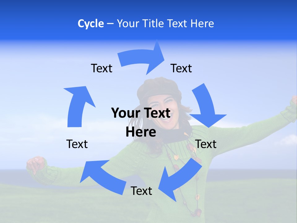 Cloth Colour Face PowerPoint Template