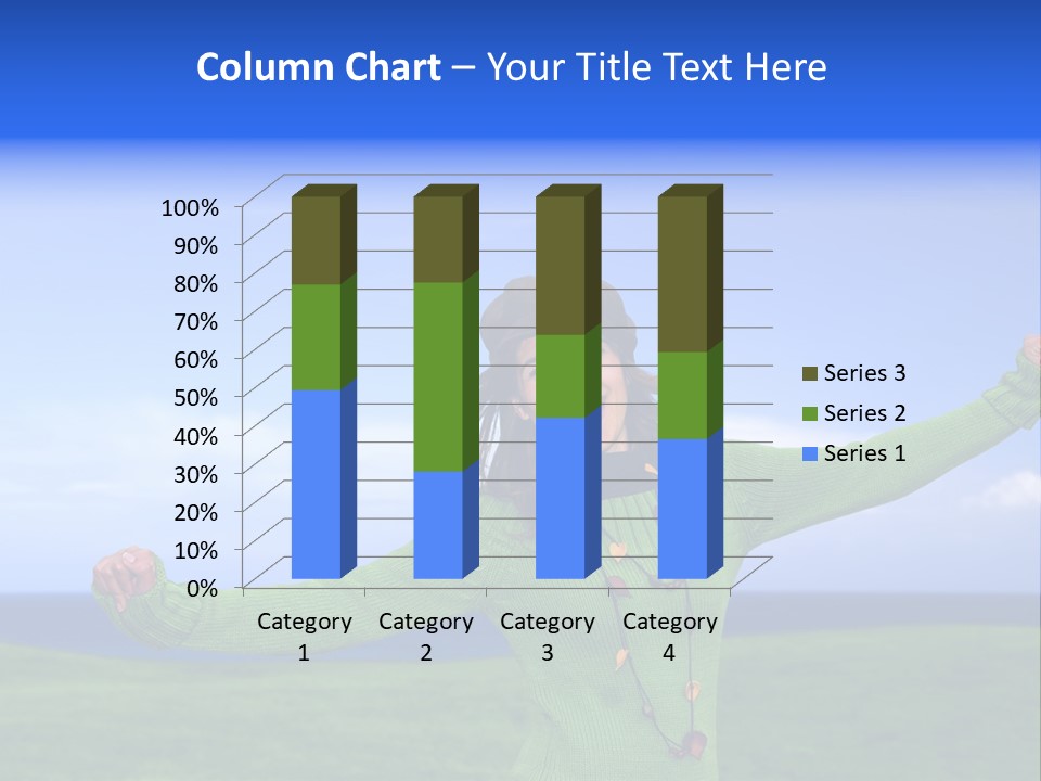 Cloth Colour Face PowerPoint Template