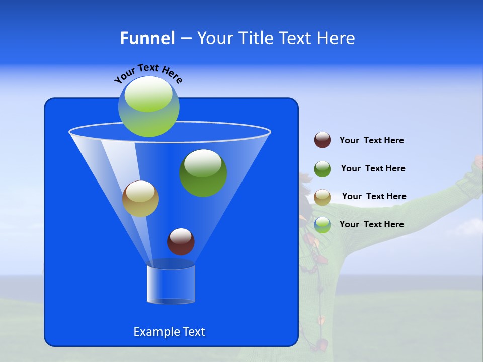 Cloth Colour Face PowerPoint Template