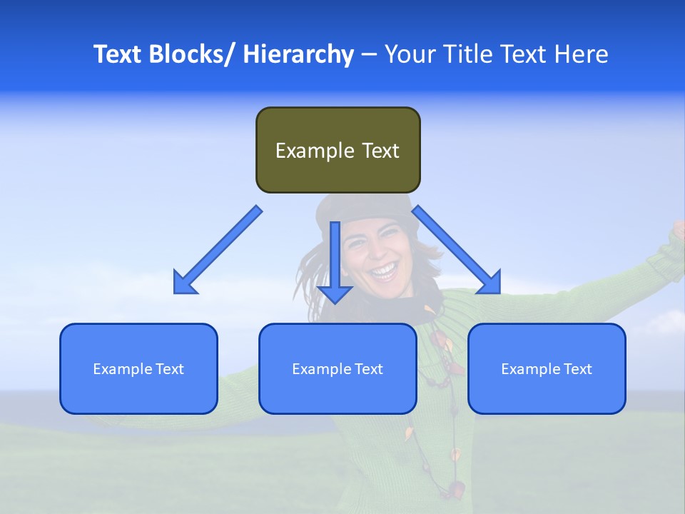 Cloth Colour Face PowerPoint Template