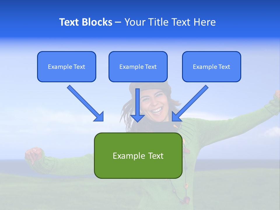 Cloth Colour Face PowerPoint Template