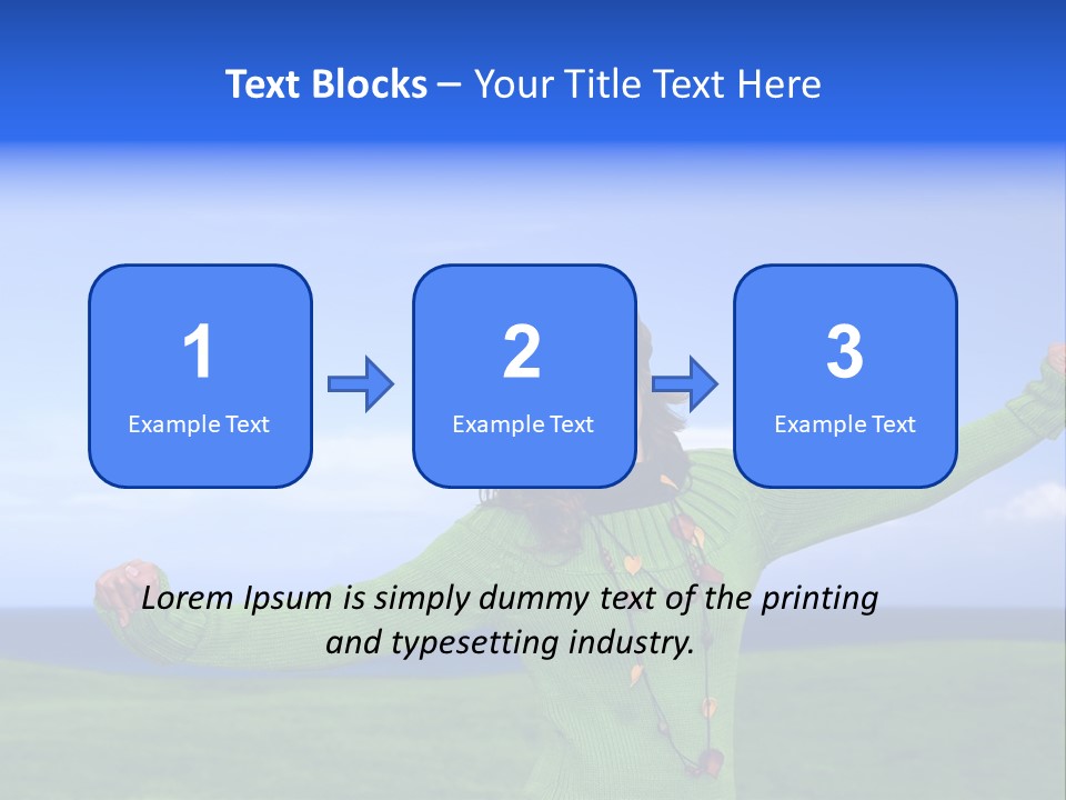 Cloth Colour Face PowerPoint Template