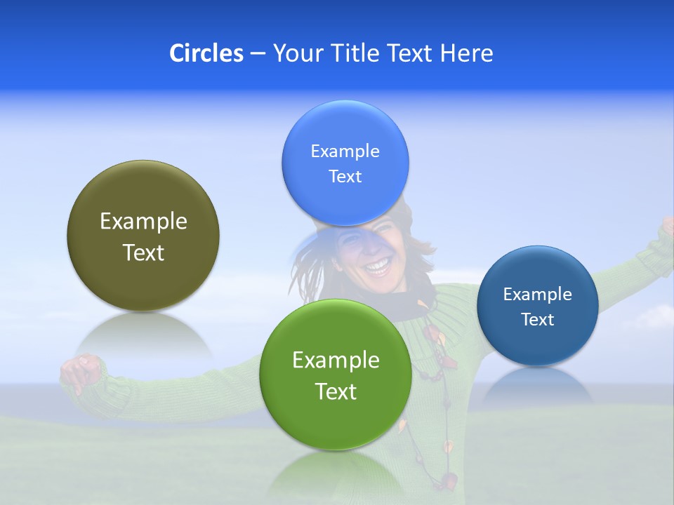 Cloth Colour Face PowerPoint Template