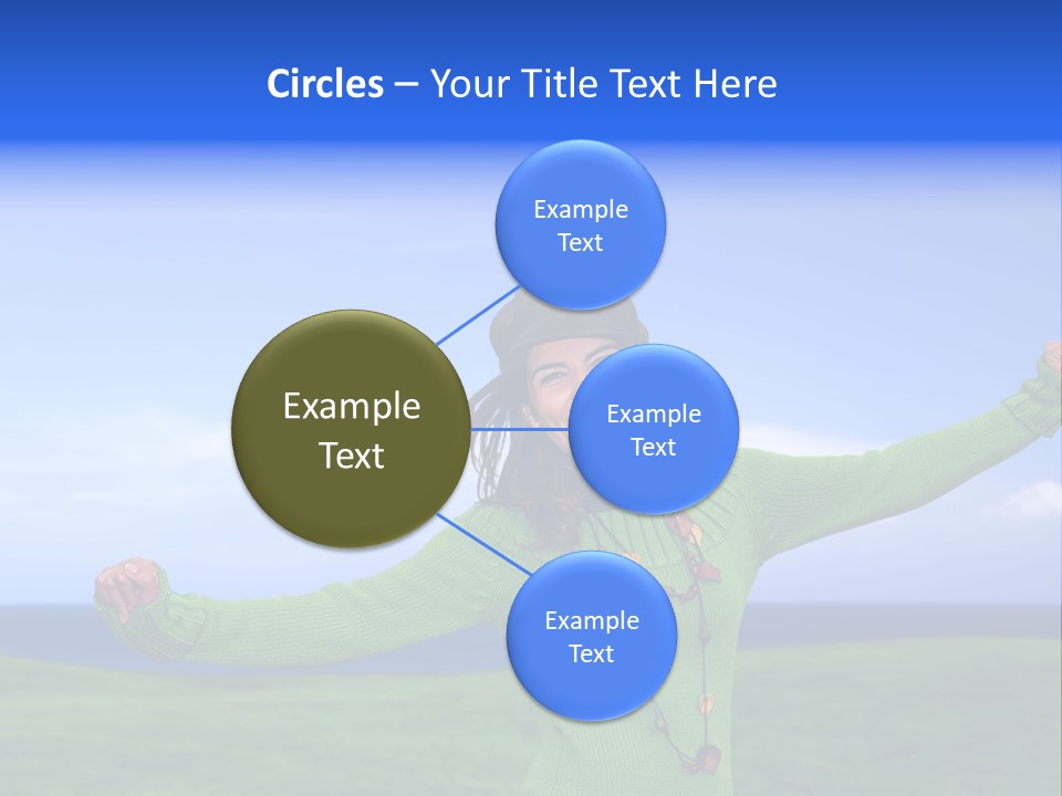 Cloth Colour Face PowerPoint Template