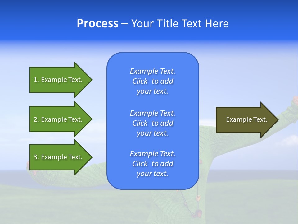 Cloth Colour Face PowerPoint Template