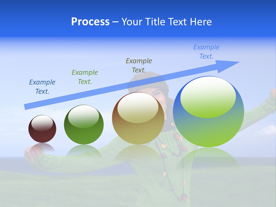 Cloth Colour Face PowerPoint Template