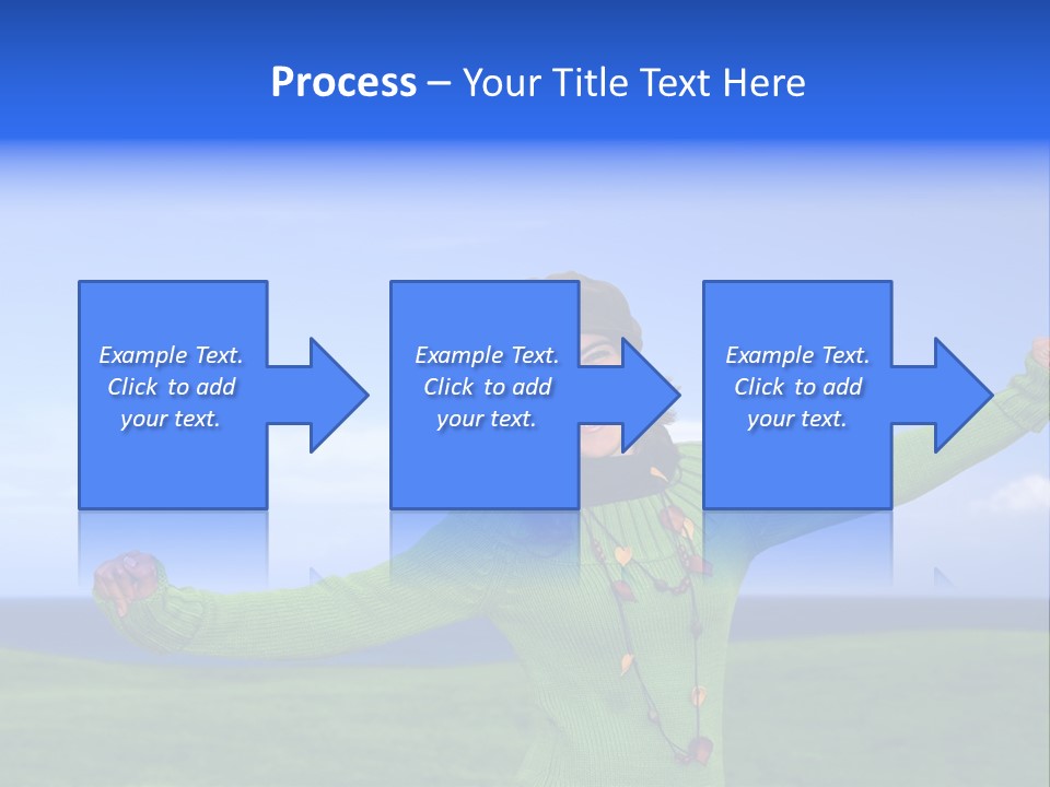 Cloth Colour Face PowerPoint Template