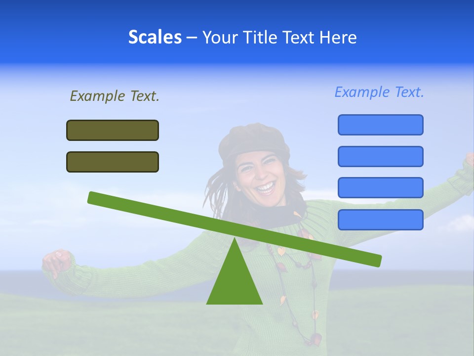 Cloth Colour Face PowerPoint Template