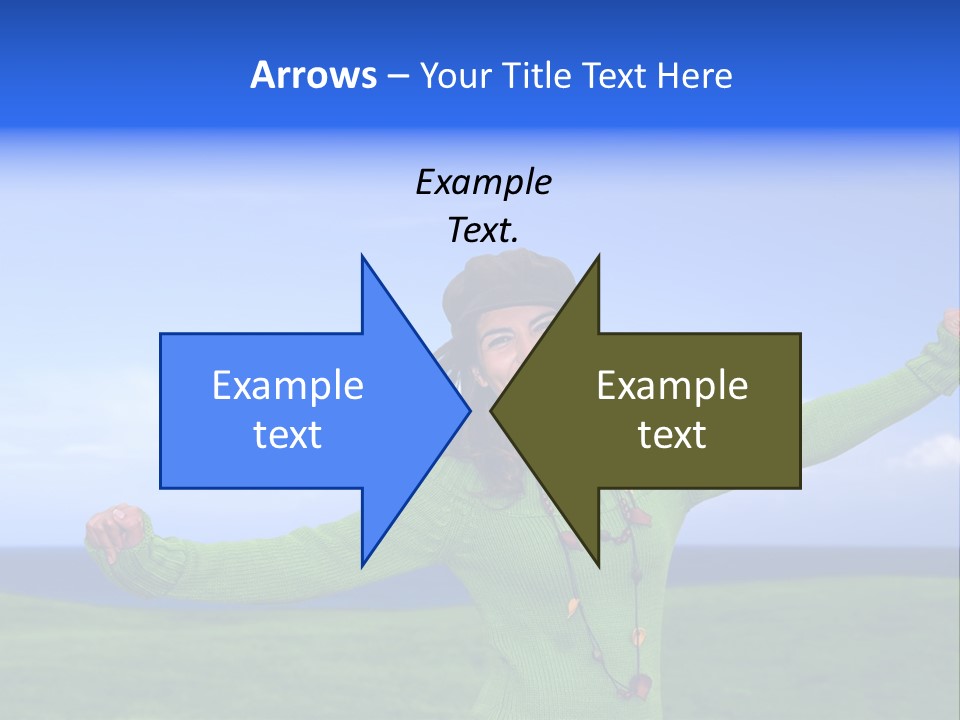 Cloth Colour Face PowerPoint Template