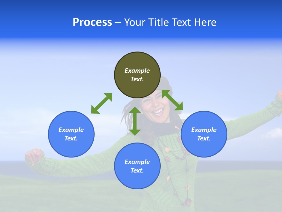 Cloth Colour Face PowerPoint Template