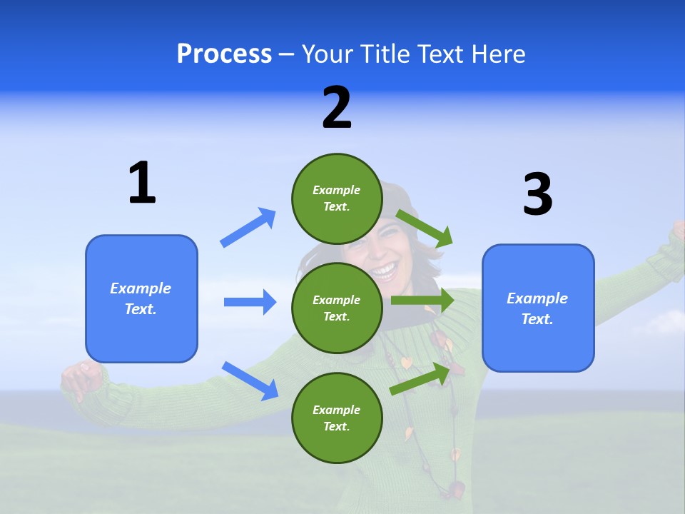 Cloth Colour Face PowerPoint Template
