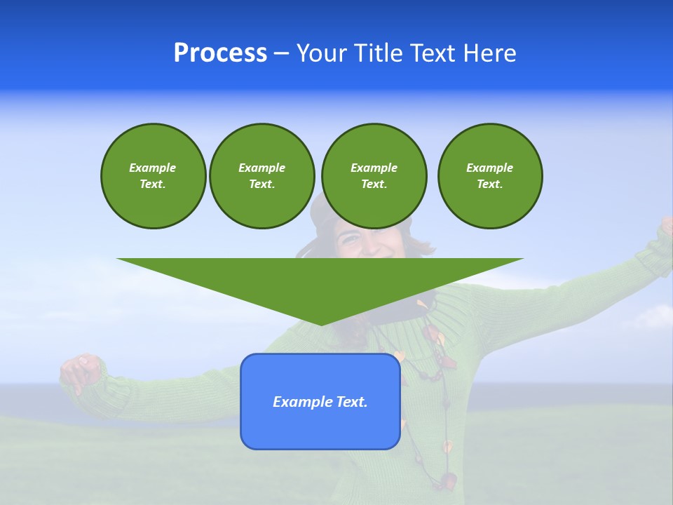 Cloth Colour Face PowerPoint Template