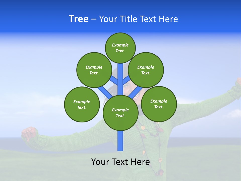 Cloth Colour Face PowerPoint Template