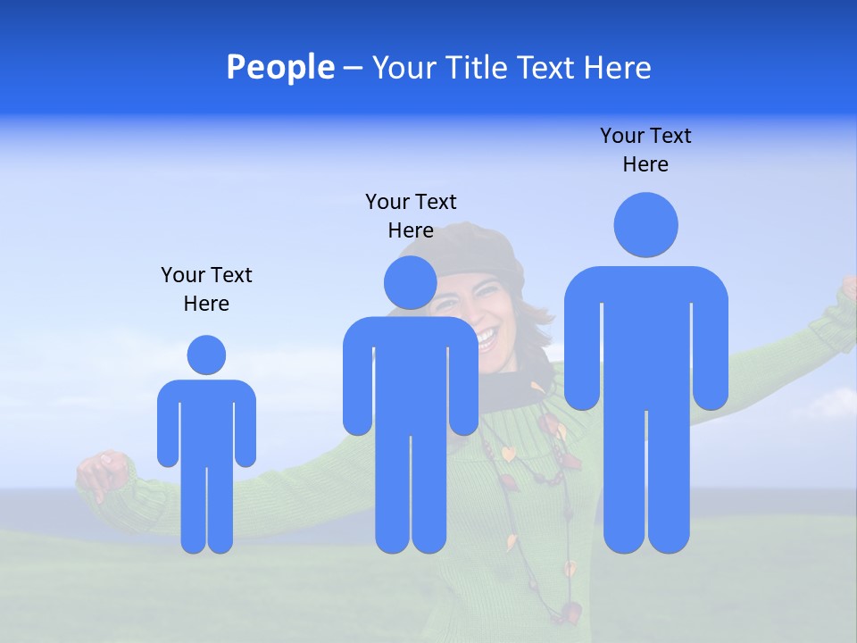 Cloth Colour Face PowerPoint Template