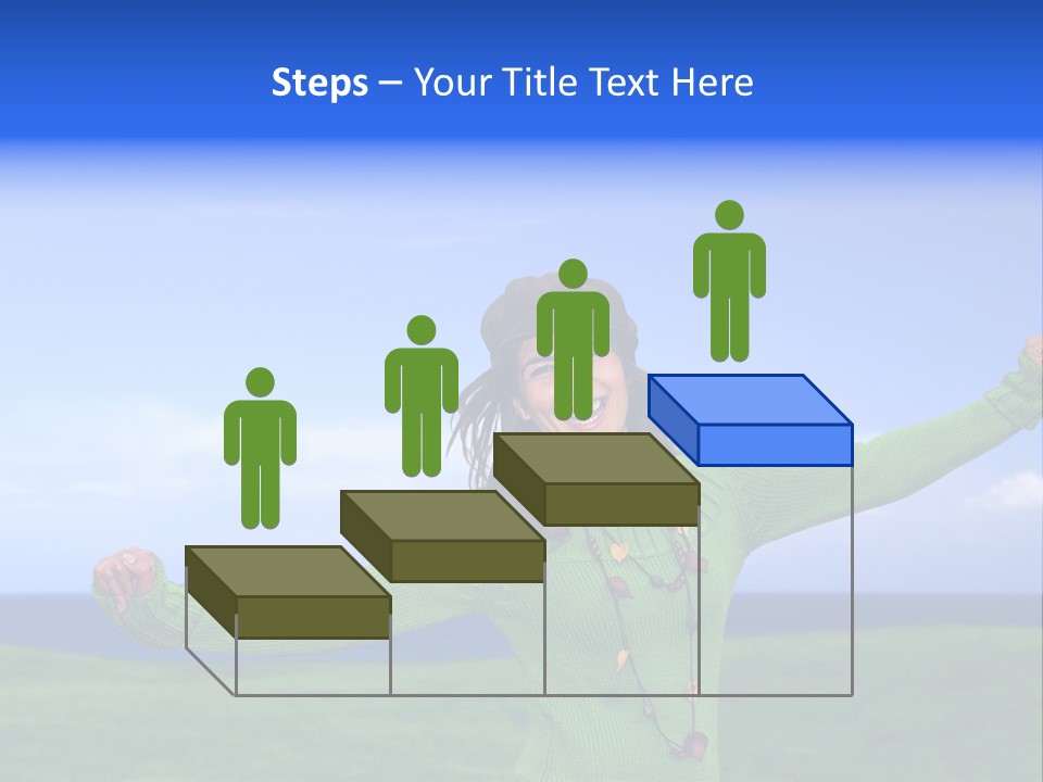 Cloth Colour Face PowerPoint Template