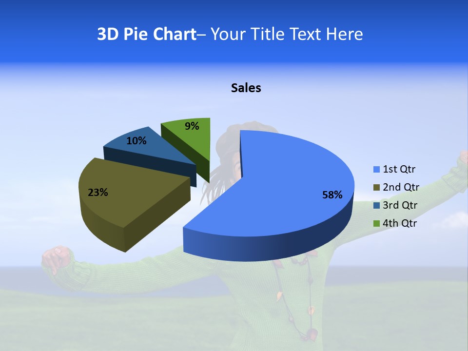 Cloth Colour Face PowerPoint Template