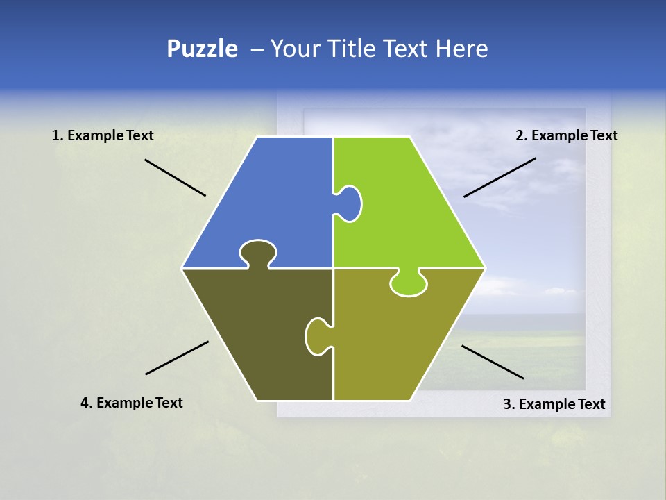 Spring Country Grass PowerPoint Template