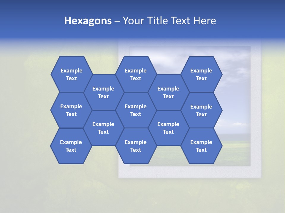 Spring Country Grass PowerPoint Template