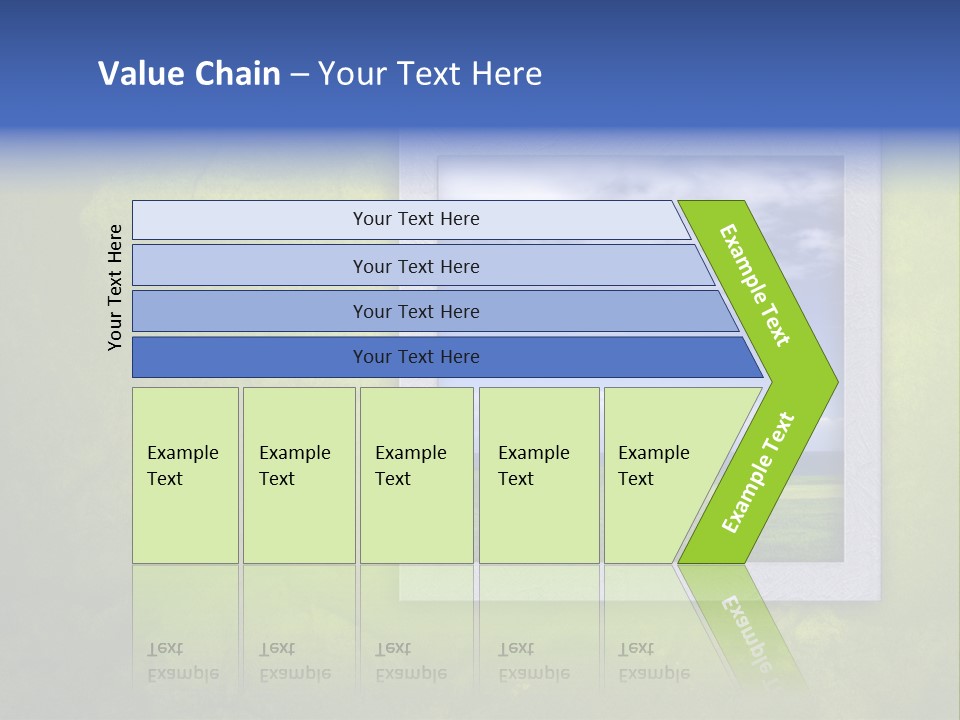 Spring Country Grass PowerPoint Template