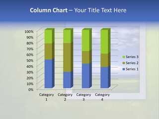 Spring Country Grass PowerPoint Template