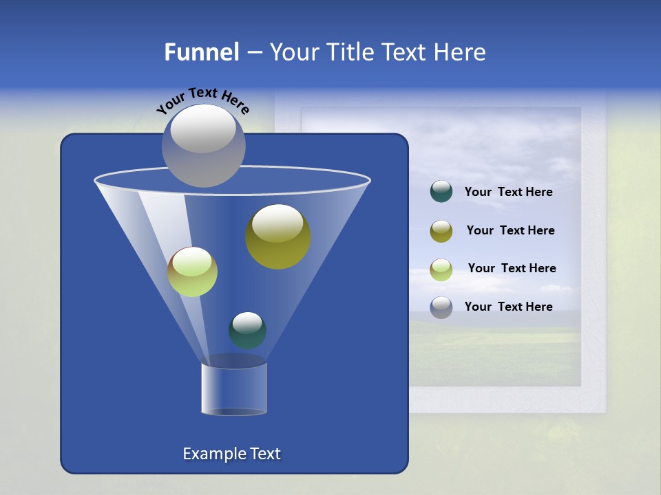 Spring Country Grass PowerPoint Template