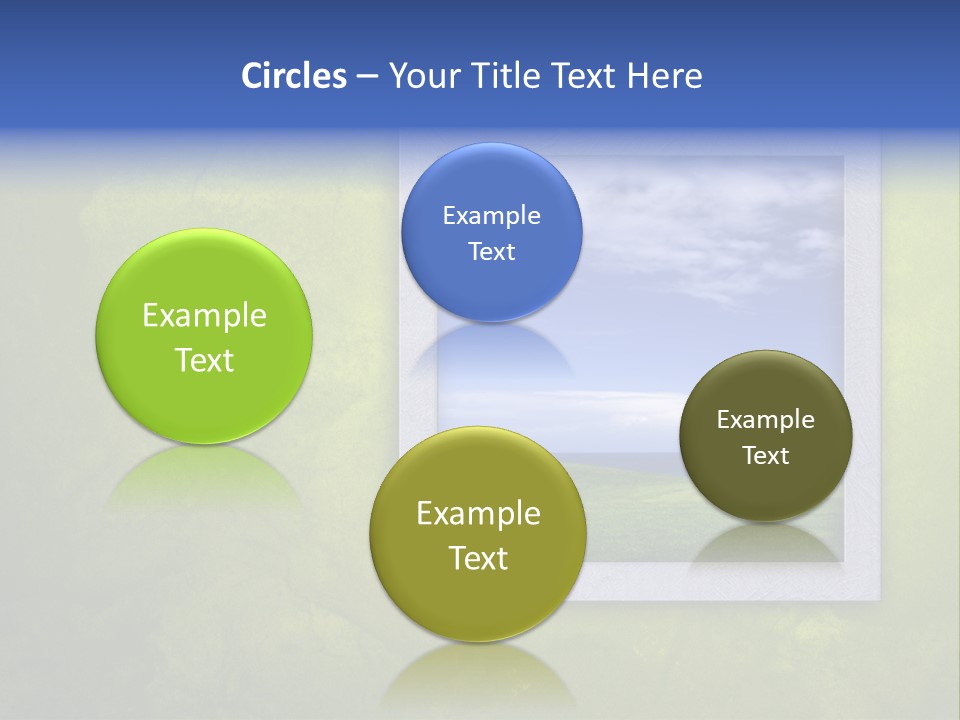 Spring Country Grass PowerPoint Template