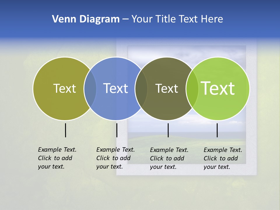 Spring Country Grass PowerPoint Template