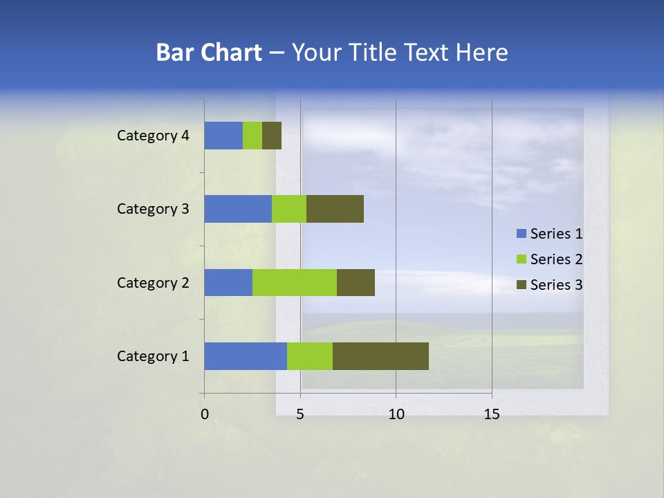 Spring Country Grass PowerPoint Template