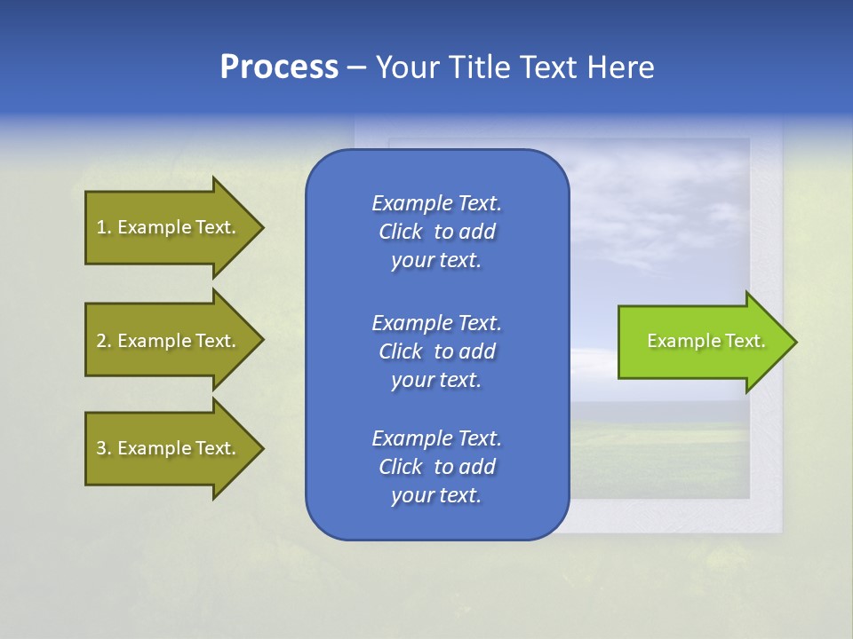 Spring Country Grass PowerPoint Template