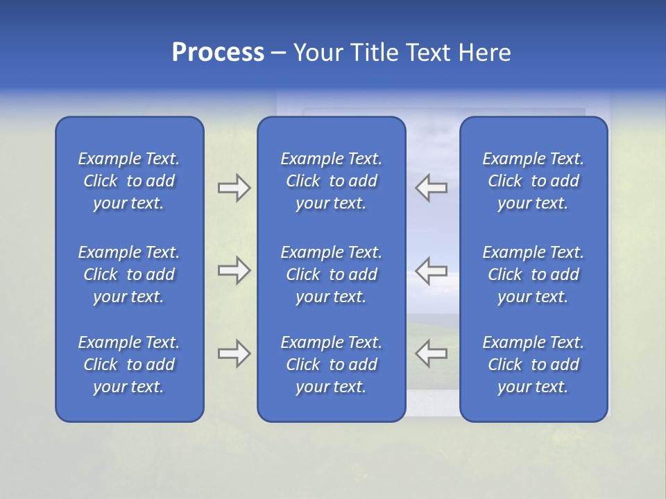 Spring Country Grass PowerPoint Template