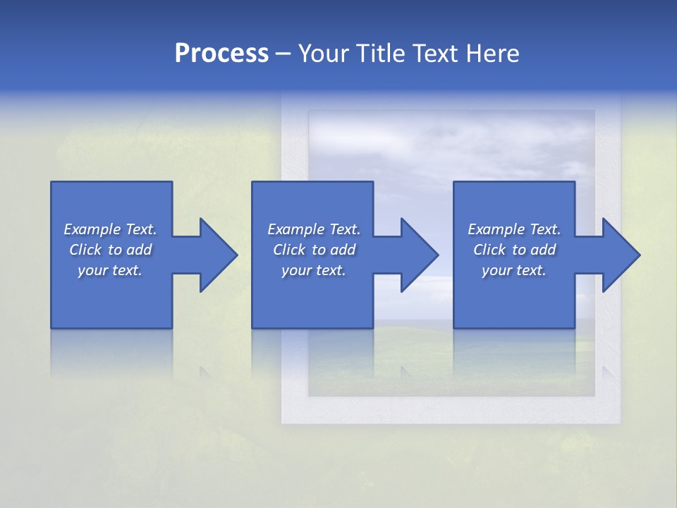 Spring Country Grass PowerPoint Template