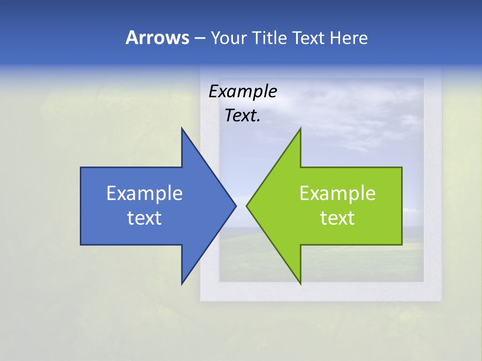 Spring Country Grass PowerPoint Template