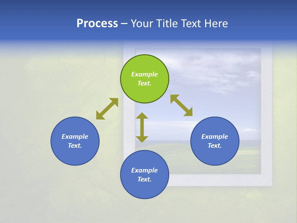 Spring Country Grass PowerPoint Template