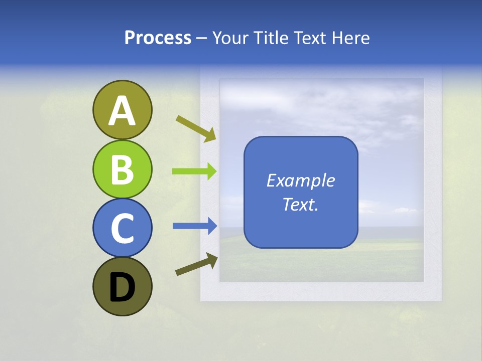 Spring Country Grass PowerPoint Template
